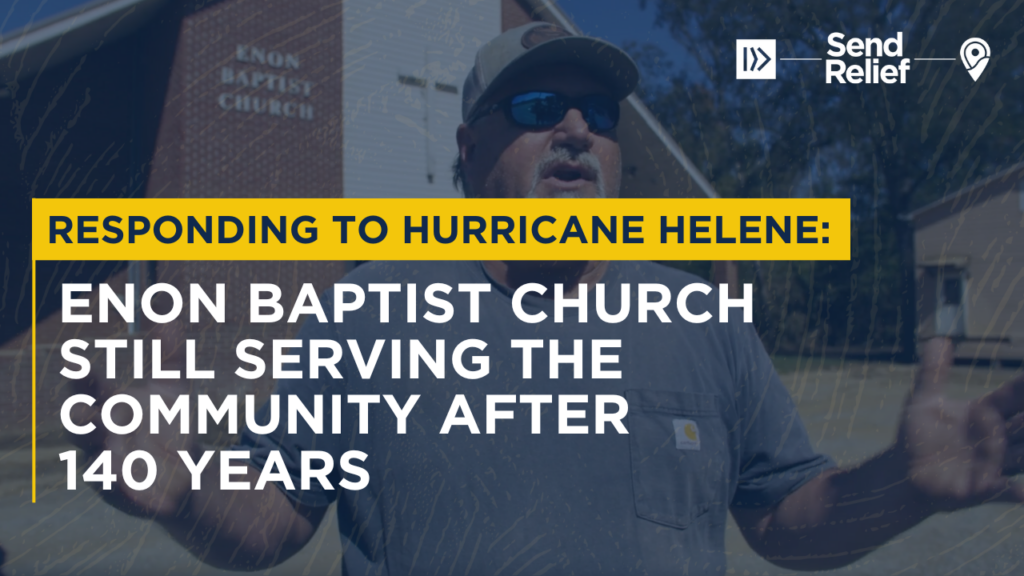 Video: Responding to Hurricane Helene: Enon Baptist Church Still Serving the Community After 140 Years